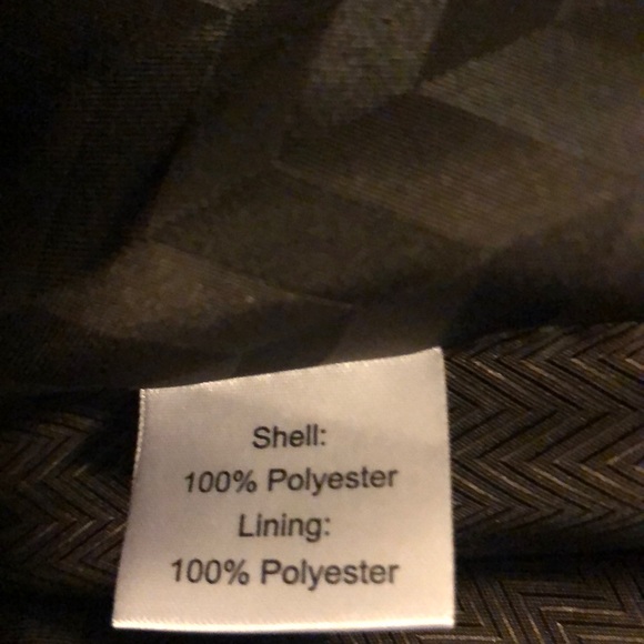 Brown polyester jacket - Picture 4 of 4